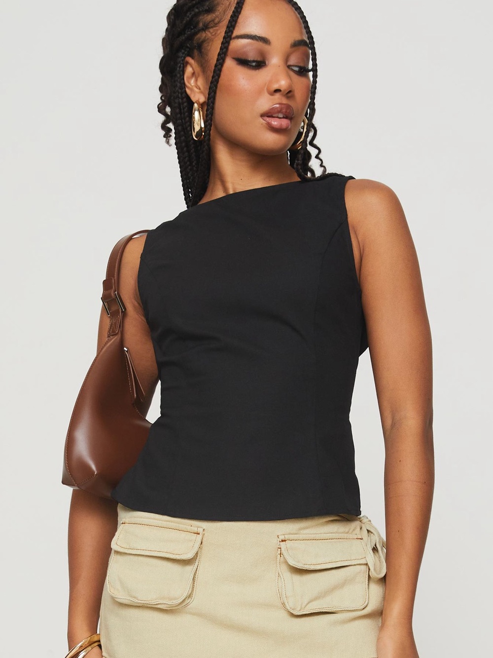 Princess Polly Lilitina Top Black